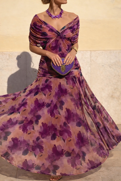 Lia™ | Robe Longue Fluide Élégante