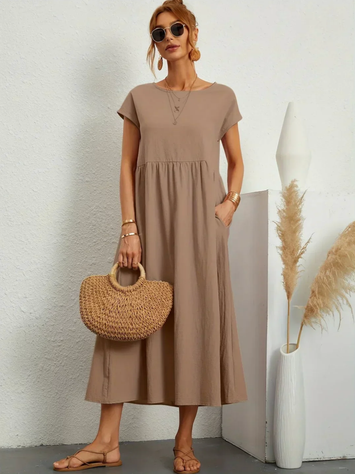 Linélia™ | Robe fluide intemporelle
