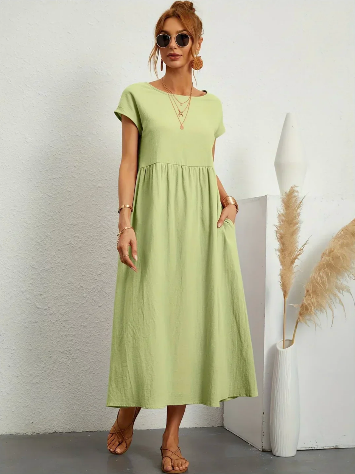Linélia™ | Robe fluide intemporelle