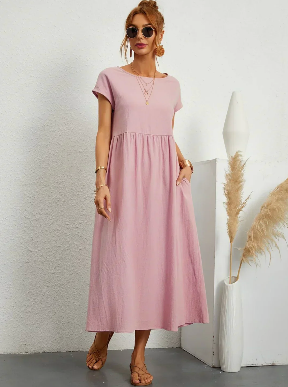 Linélia™ | Robe fluide intemporelle