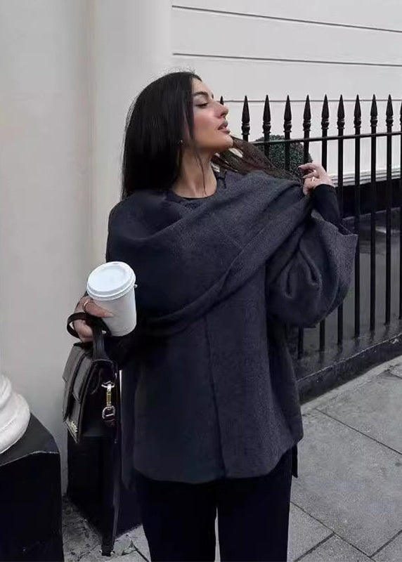 Francine™ | Veste Chic Écharpe