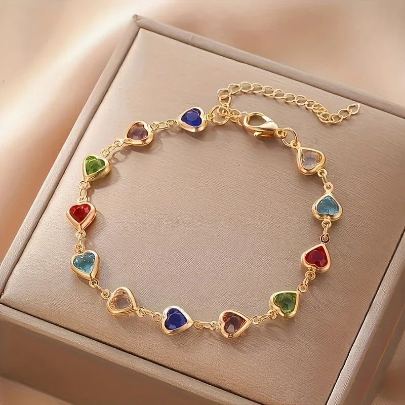 Ella™ | Bracelet en forme de cœur unique et élégant