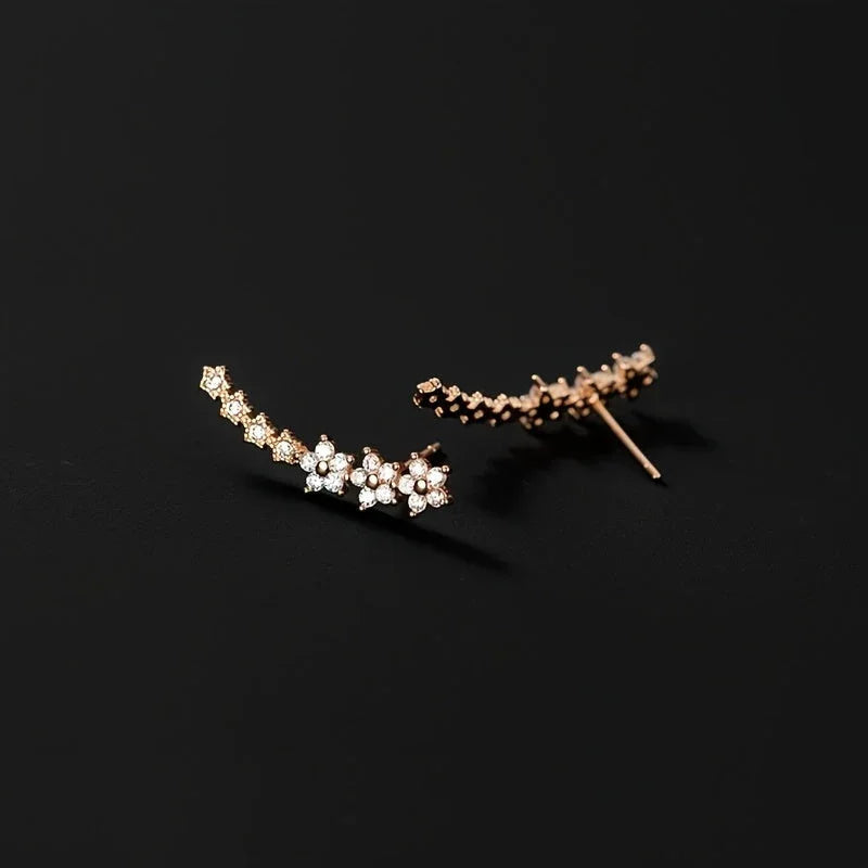 Écloria™ | Boucles d'oreilles en fleurs élégantes et intemporelles