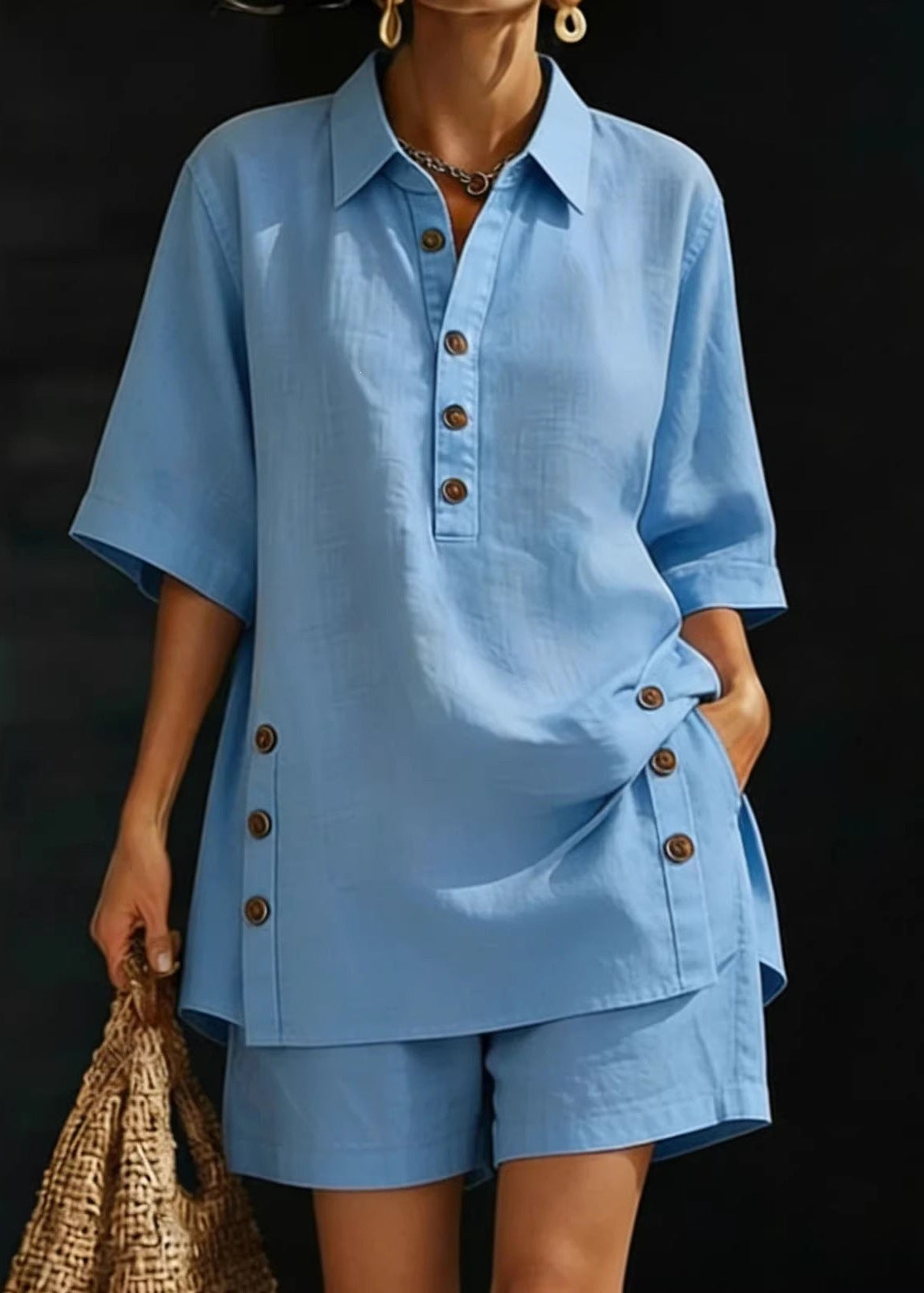 Nélya™ | Ensemble décontractée chic deux pièces