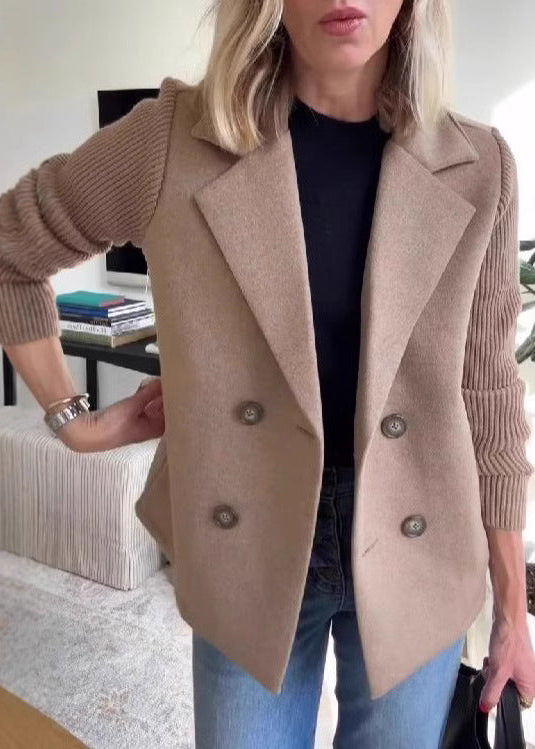 Élyne™ | Blazer à Manches Tricotées