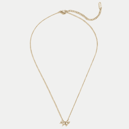 Lucia™ | Collier en Cristal Étincelant Pendentif Feuille