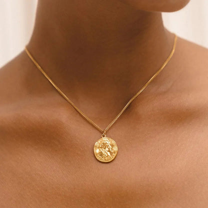 Bérénicine™ | Collier Raffiné en Pièce Ancienne