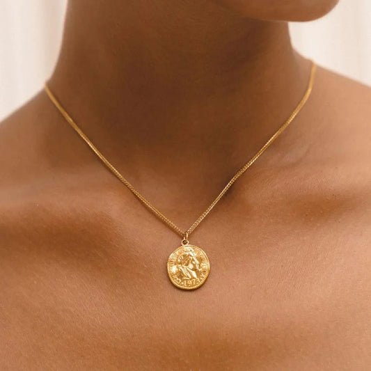 Bérénicine™ | Collier Raffiné en Pièce Ancienne