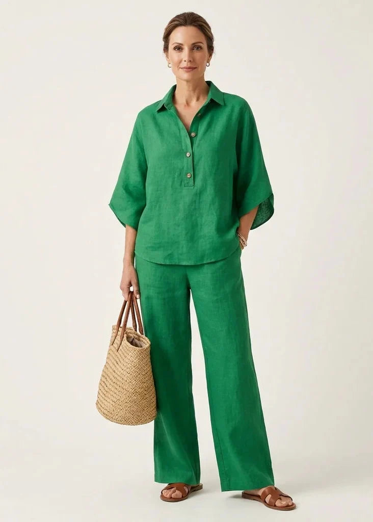 Linoria™ | Ensemble coton chic fluide