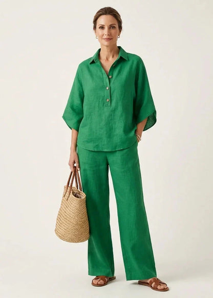 Linoria™ | Ensemble coton chic fluide
