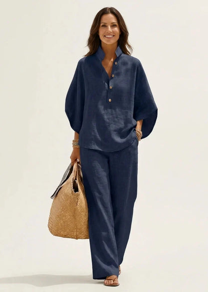 Linoria™ | Ensemble coton chic fluide