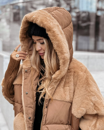 Alishia™ | Manteau Fourrure