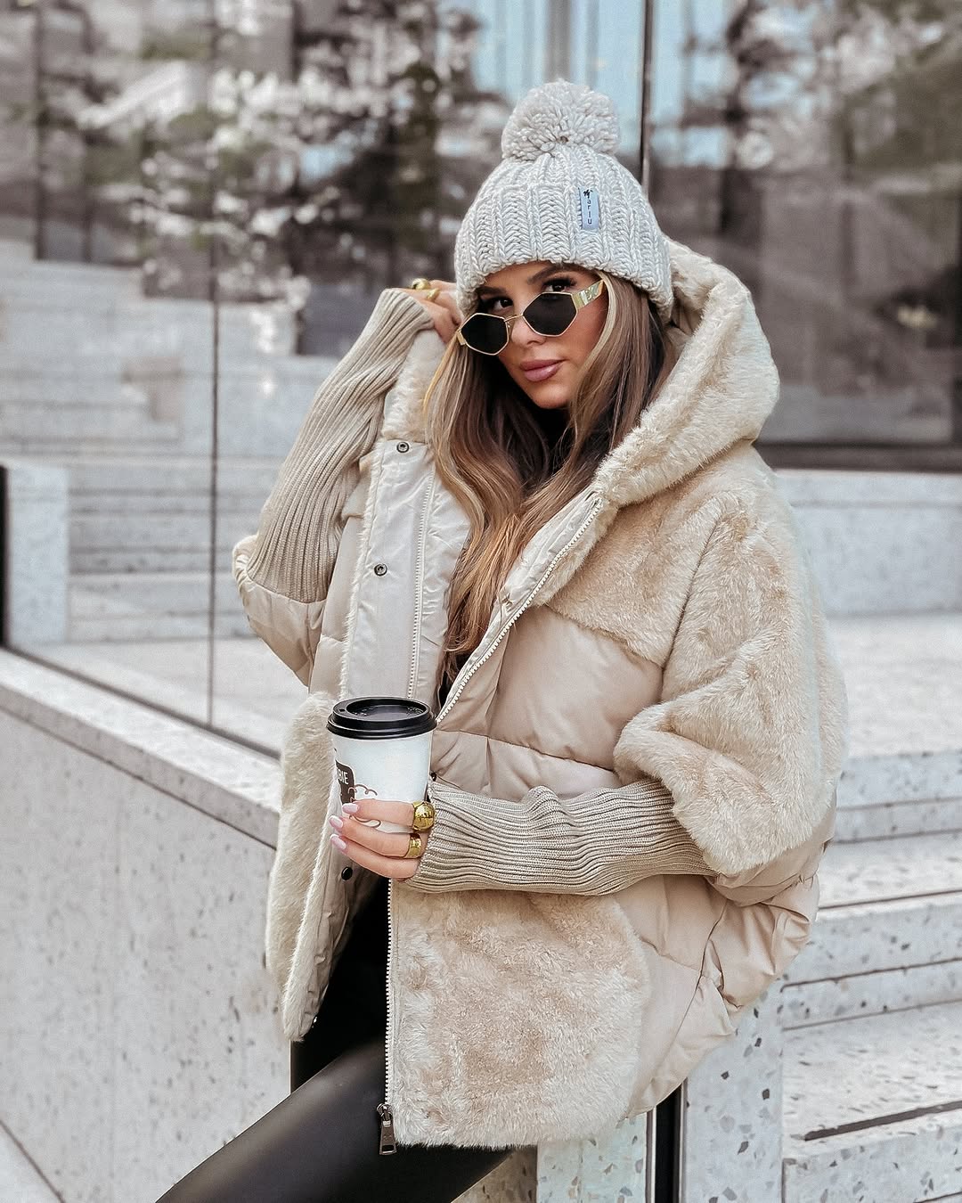 Alishia™ | Manteau Fourrure