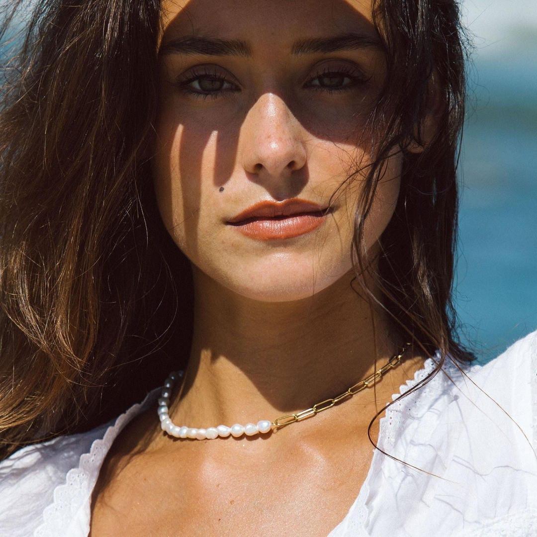 Coliane™ | Collier en Or et Perles Élégance dorée et perles nacrées