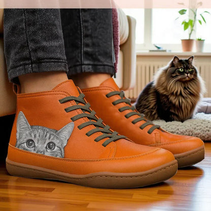 Isaure™ | Bottines Orthopédiques en Cuir