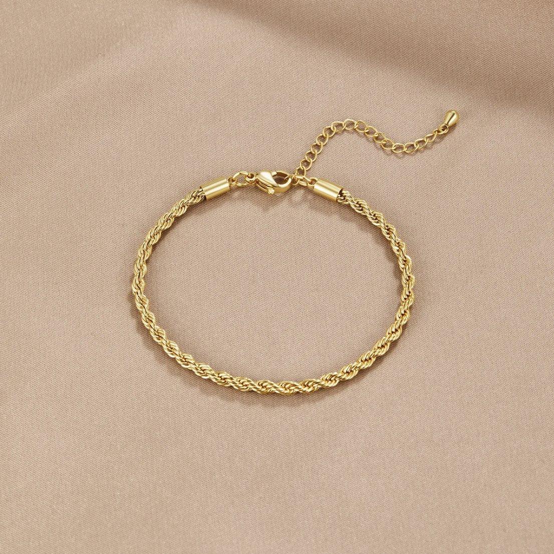 Sibyllia™ | Bracelet en Or Chic et Raffiné