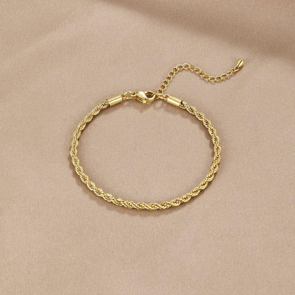 Sibyllia™ | Bracelet en Or Chic et Raffiné