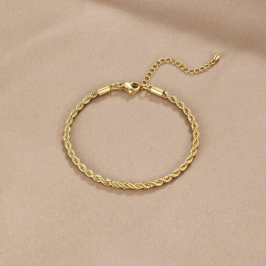 Sibyllia™ | Bracelet en Or Chic et Raffiné