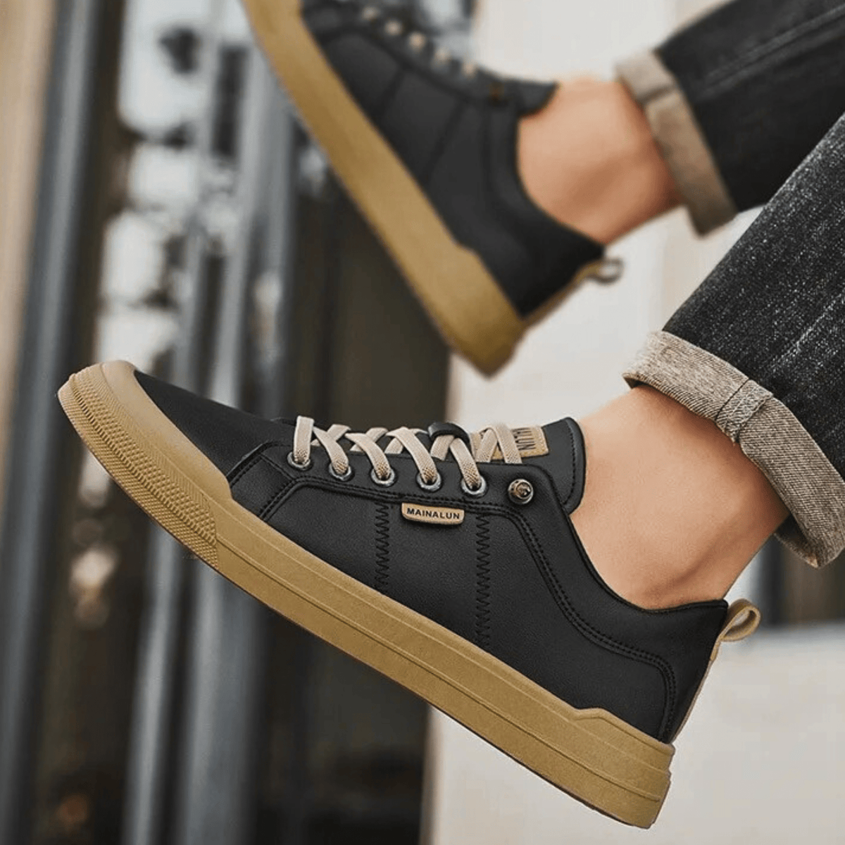 Marceau™ | Baskets en cuir