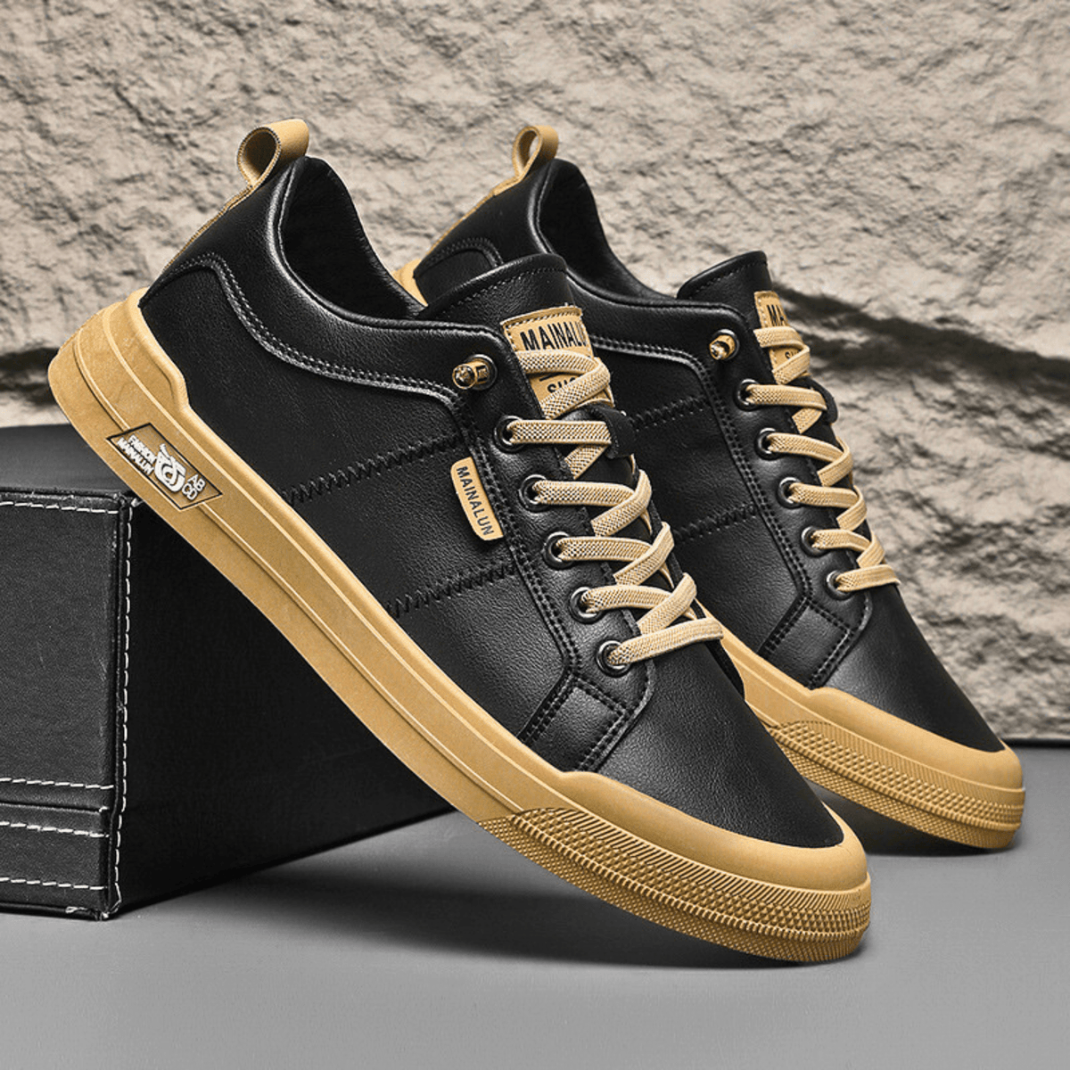 Marceau™ | Baskets en cuir